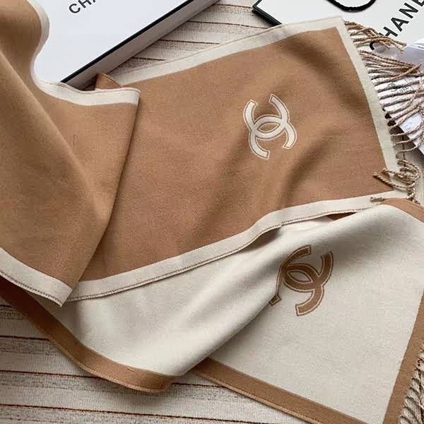 Immediate delivery Chanel n-grade reversible scarf shk57460
