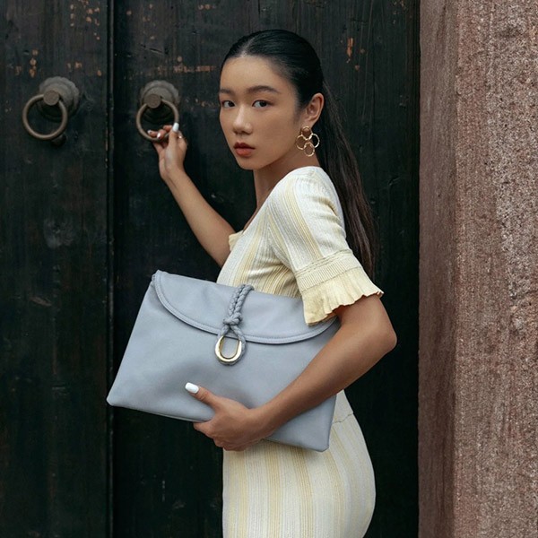 New Arrival [Bottega Veneta Replica] Medium Liberta Crossbody Bag 806034V