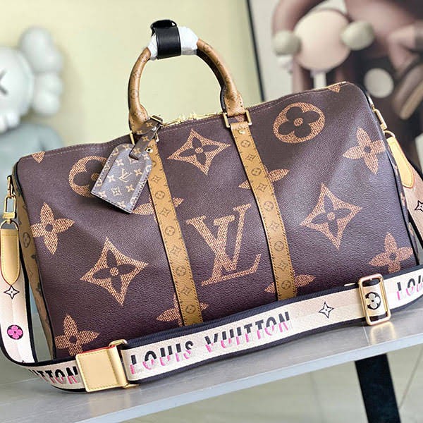 New design Louis Vuitton Keepall replica Bandouliere 45 M47211 New design Louis Vuitton Keepall replica Bandouliere 45 M47211
