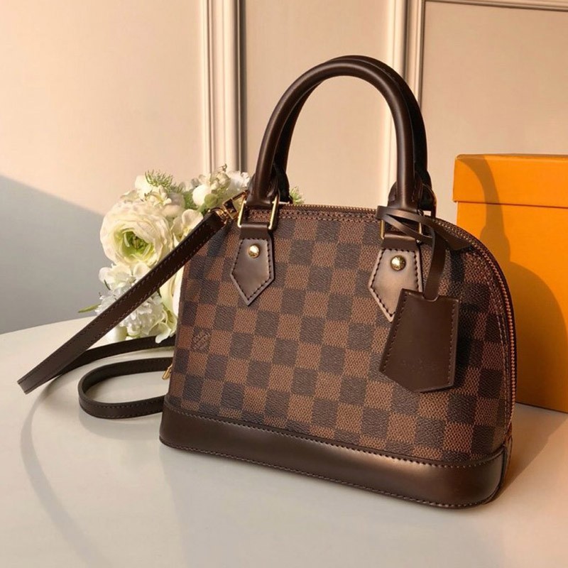 [Classic Popular] Louis Vuitton Alma BB Replica Damier Ebene N41221 Shoulder Bag