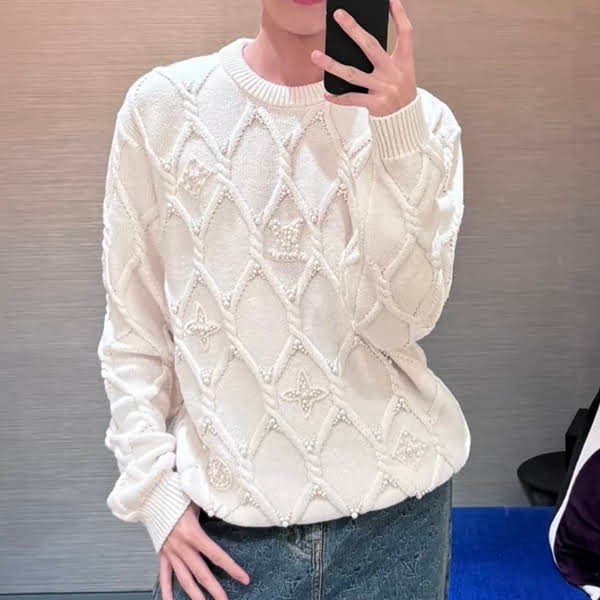 Recommended Louis Vuitton parallel import wool pullover sweater 1AGJUX