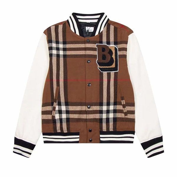Easy to use Burberry Varsity Leather Jacket Replica Bau93442