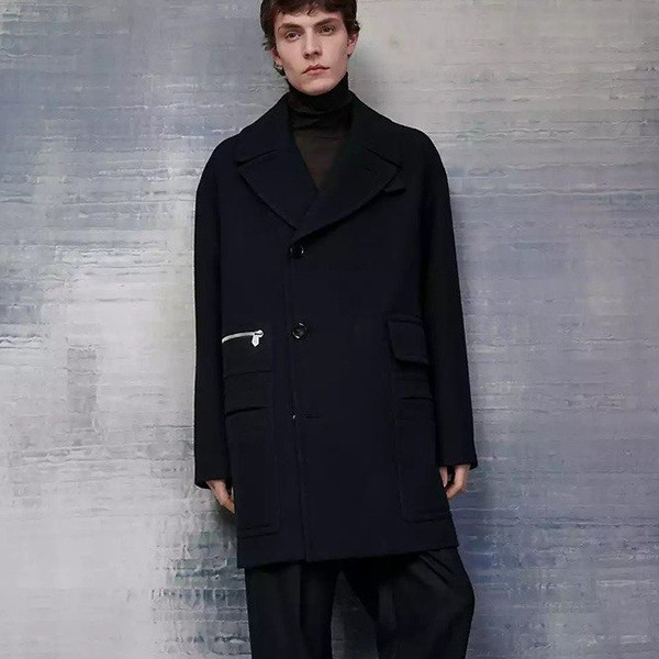 Hermes replica peacoat with tracking, water-repellent wool calf leather, luxury err50610 Hermes replica peacoat with tracking, water-repellent wool calf leather, luxury err50610