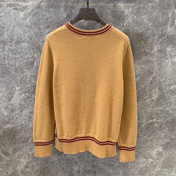 Prada wool x cashmere crew neck sweater replica pul30252