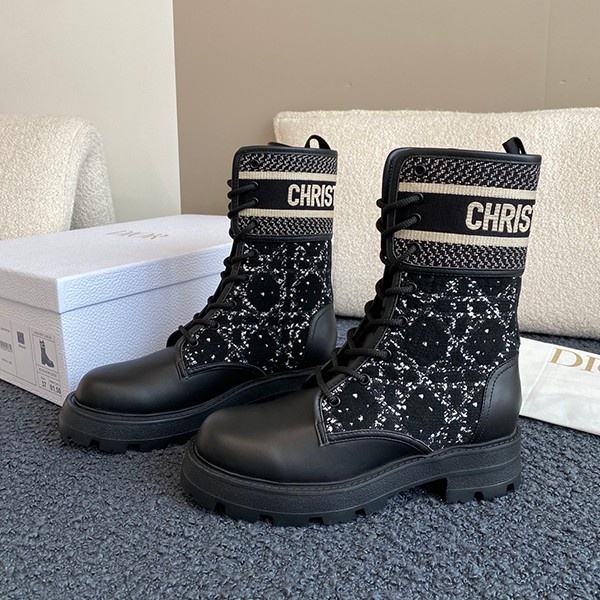 Popularity rising Dior knockoff D-Major short boots dew97326