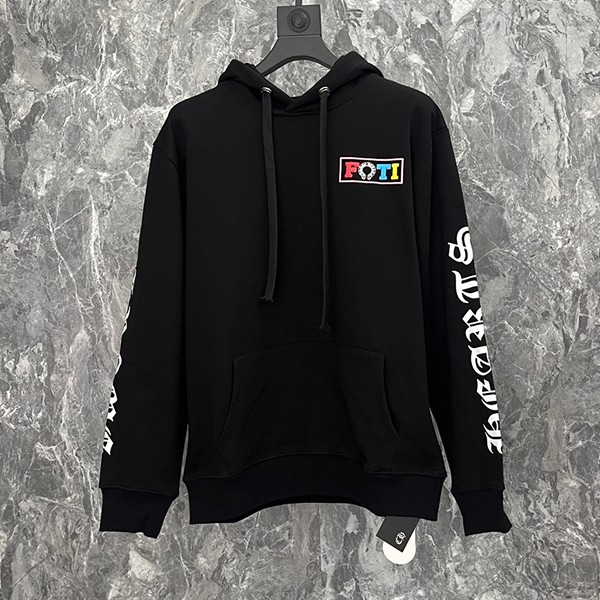 Popular all over the world? Chrome Hearts fake colorful FOTI zip-up hoodie Kui53106