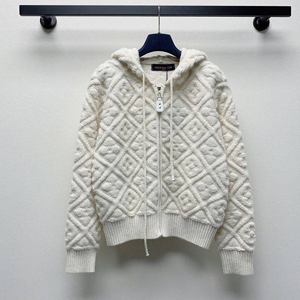 [Simple and stylish] Louis Vuitton shearling replica monogram jacket 1AGCZT