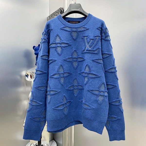 Louis Vuitton Monogram Knit Sweater Replica 1AGJRE