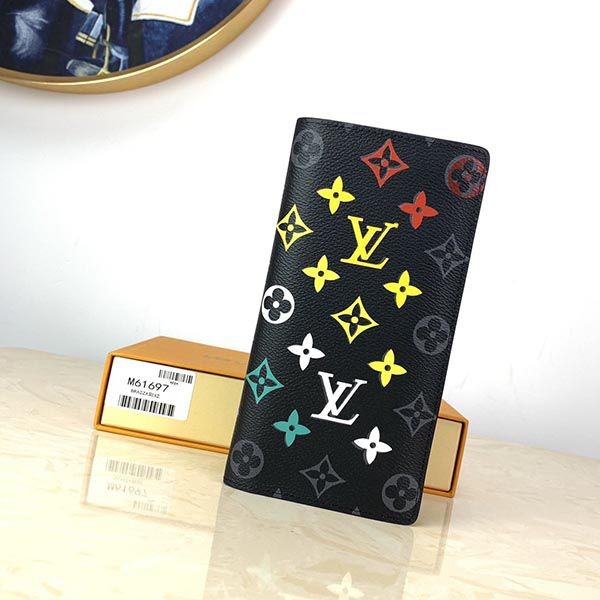 Louis Vuitton Wallet Replica Monogram Eclipse Bi-fold Long Wallet M61697 Louis Vuitton Wallet Replica Monogram Eclipse Bi-fold Long Wallet M61697