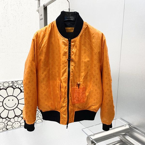 Very popular!! New color Louis Vuitton Drop Monogram Bomber Jacket Replica vuu59072 Very popular!! New color Louis Vuitton Drop Monogram Bomber Jacket Replica vuu59072