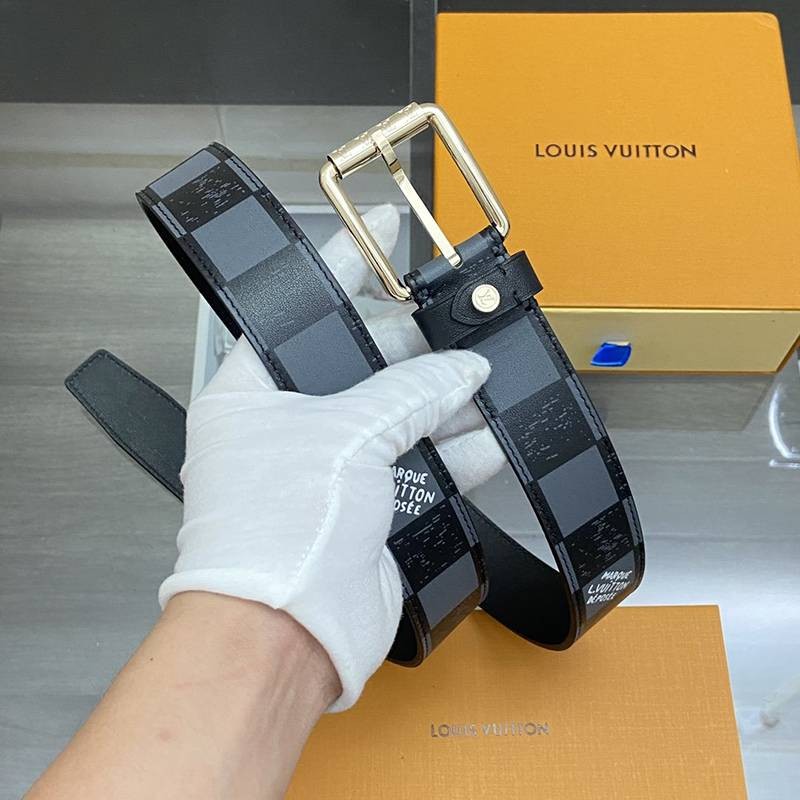 Rare Louis Vuitton Santur Voyageur Replica 35MM Belt vuj82234