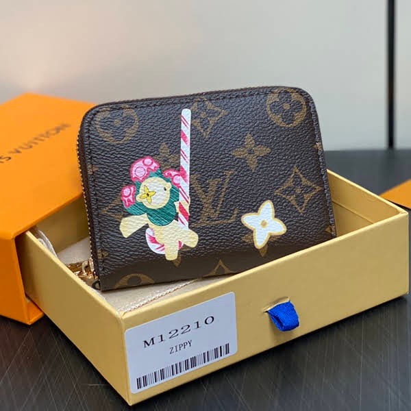 Hard to find Louis Vuitton Zippy Coin Purse Grade N Wallet M12210
