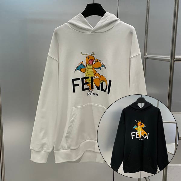 Free shipping Fendi x FRGMT x POKEMON★Dragonite sweatshirt replica 2 colors feu75205 Free shipping Fendi x FRGMT x POKEMON★Dragonite sweatshirt replica 2 colors feu75205