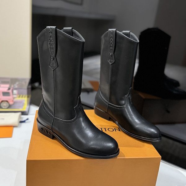 Stylish? Louis Vuitton Elegant Rider Boots Replica Black 1AD7HV