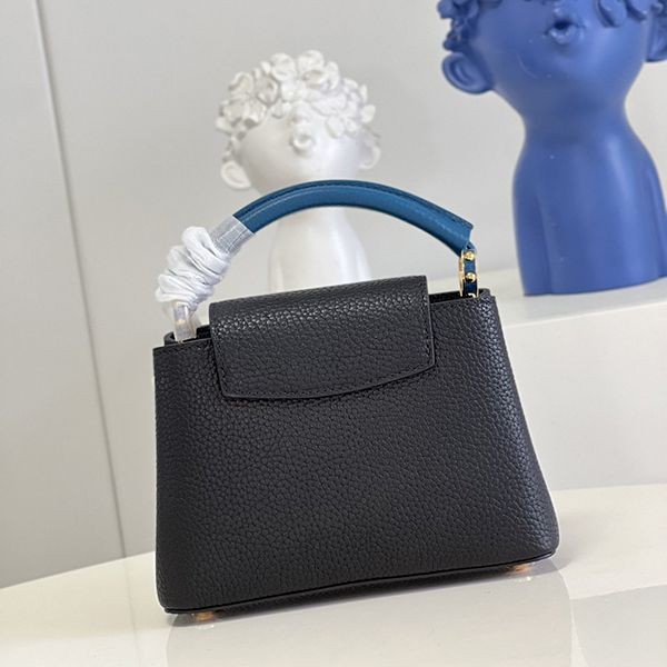 Very popular all over the world? Louis Vuitton Capucines fake Coquille handbag with strap 2 sizes M59653