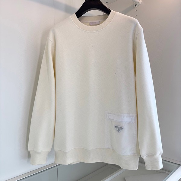 prada technical logo sweatshirt replica puu06017