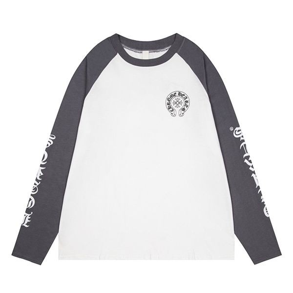 Rare Chrome Hearts Plus Fake Floral Cross Long T-Shirt Kuv90505