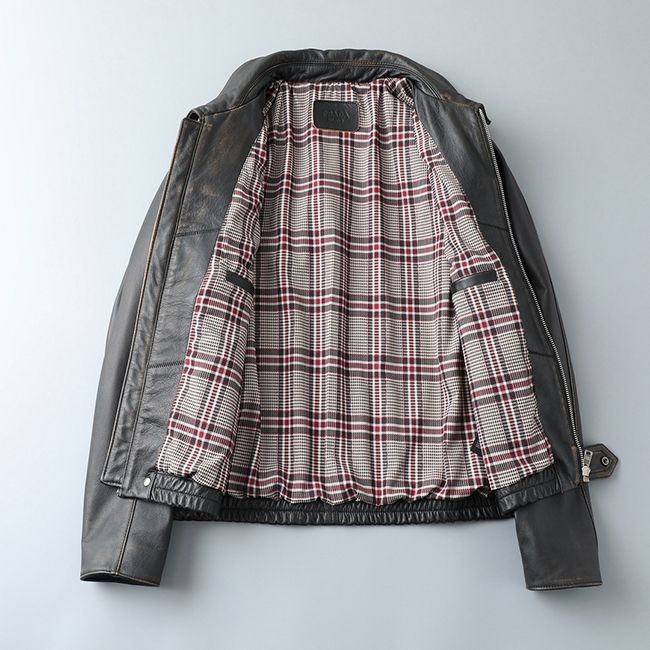 n-grade recommended prada nappa leather jacket replica pul16651