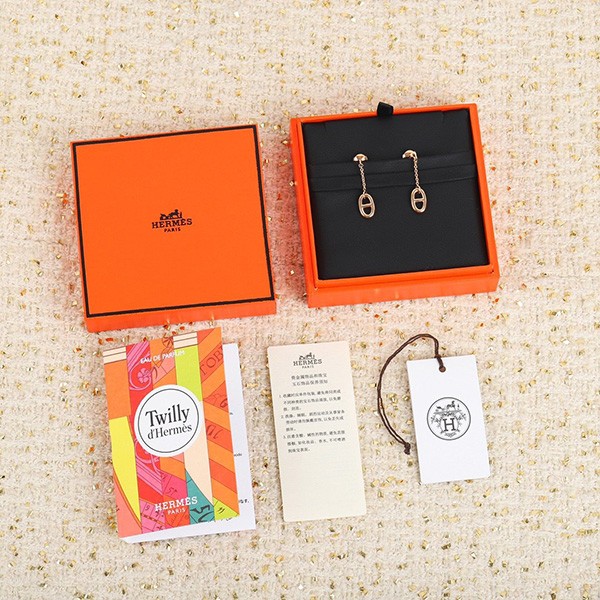 Arrives soon! ☆Hermes replica☆Chaine d'Ancre earrings MM erx00759