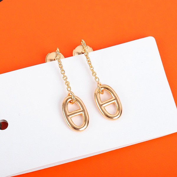 Arrives soon! ☆Hermes replica☆Chaine d'Ancre earrings MM erx00759