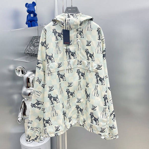 Secured Louis Vuitton Grade N Damier Print Hooded Anorak vug87989 Secured Louis Vuitton Grade N Damier Print Hooded Anorak vug87989