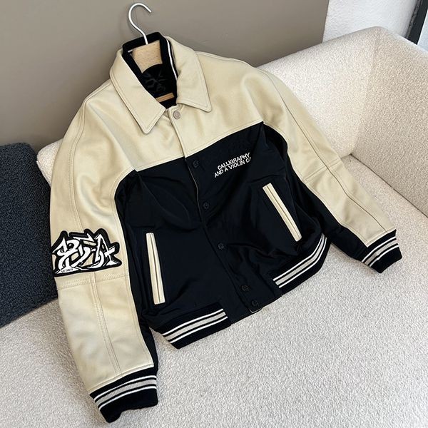 Stylish Louis Vuitton [Leather and Nylon Blouson Replica] 1AFAGK