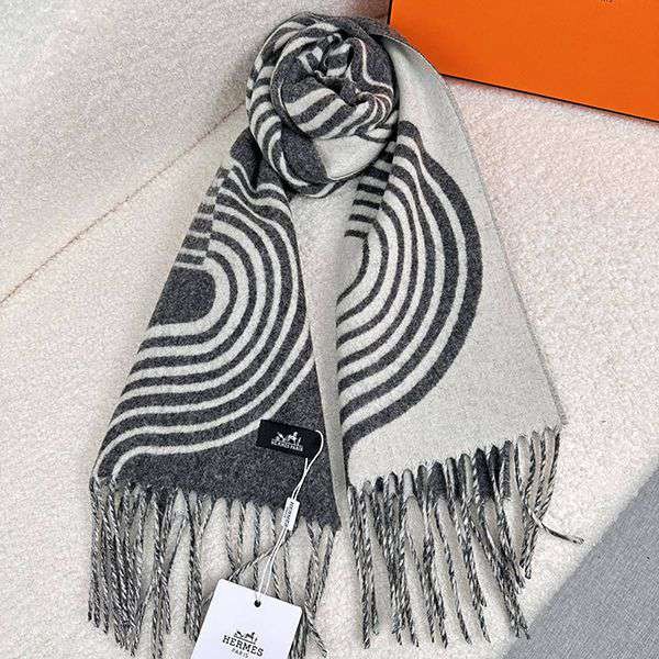 Hermes Cashmere Scarf N Grade Kazak Verg ern58500