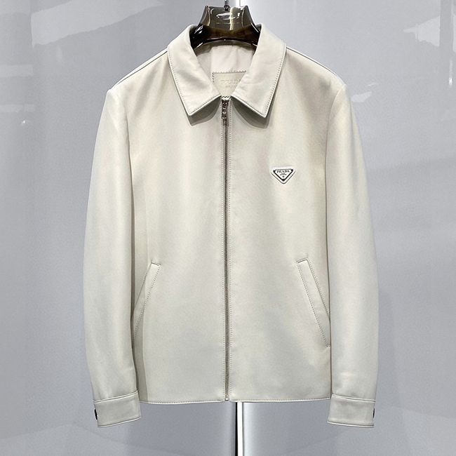 Rare Prada Nappa Leather Blouson Replica Jacket pum20440 Rare Prada Nappa Leather Blouson Replica Jacket pum20440