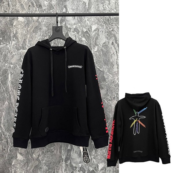 Super low price! Chrome Hearts Abramovich collaboration grade n ★ Hard to find ★ Rare pullover hoodie Kun13366