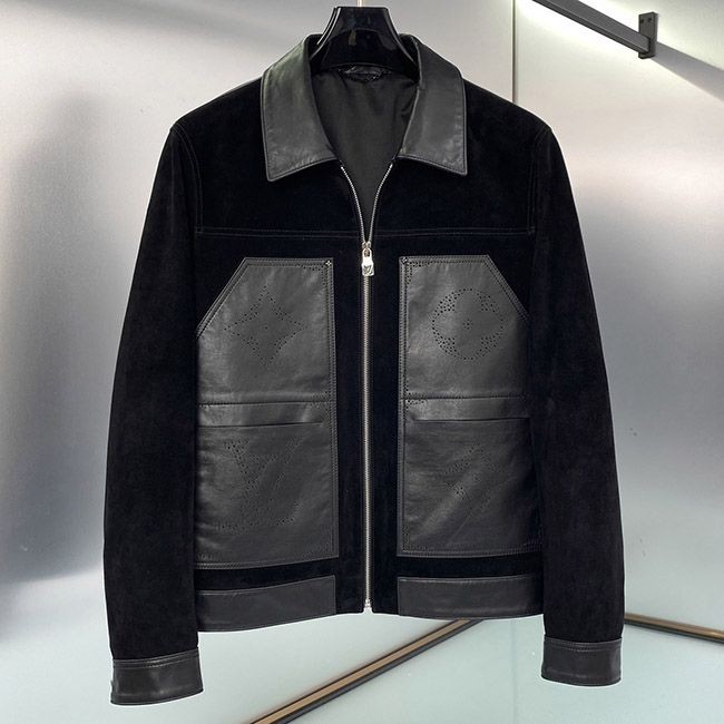 Classic Louis Vuitton Leather Wear Blouson Replica vuc51953 Classic Louis Vuitton Leather Wear Blouson Replica vuc51953
