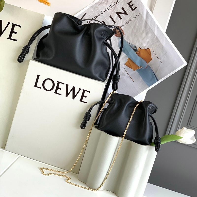 [21AW] Loewe Clutch Bag Replica Flamenco Clutch Nano Napa Calf A411FC6X01