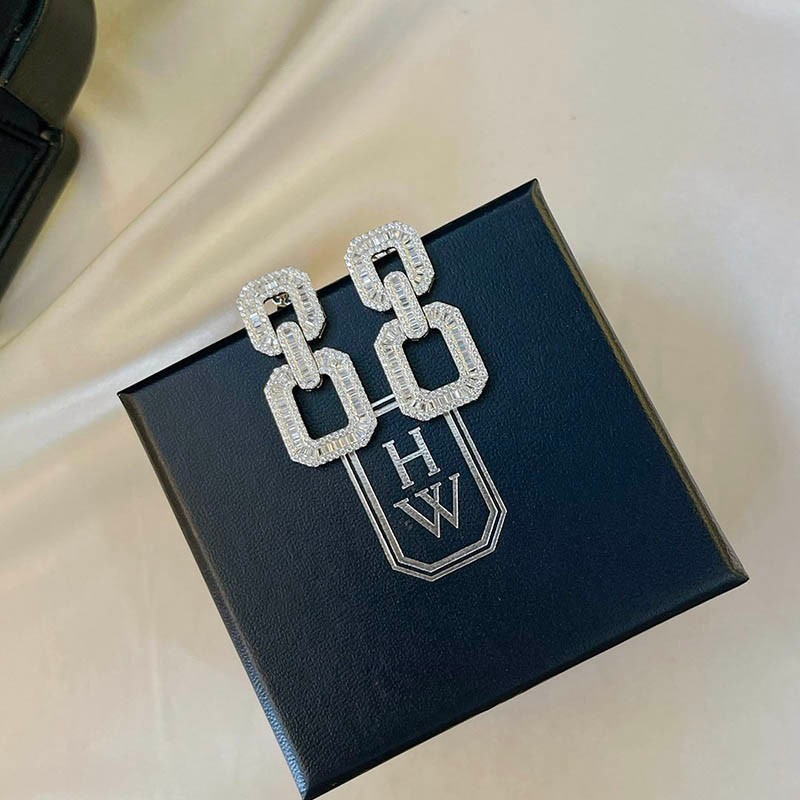 Harry Winston Diamond Loop/Earrings Replica ing36223 Sold Out