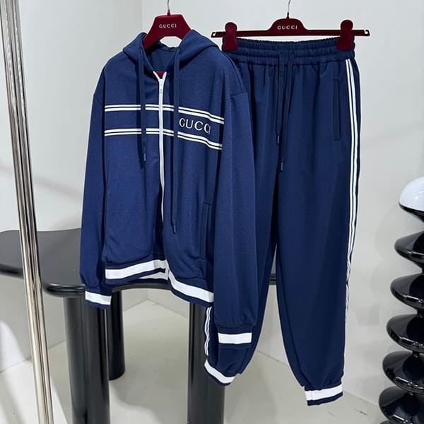 Cheap Gucci Replica Hooded Sweatshirt Set with Tracking gup46563