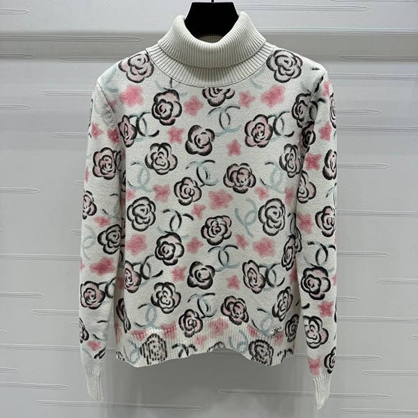 Hard to find Chanel turtleneck sweater replica shc79621