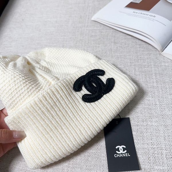Free shipping Chanel knit hat beanie replica shb03477
