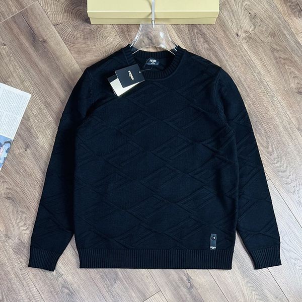 Fendi White Wool Jumper Long Sleeve Copy [Tax Included] feo87159