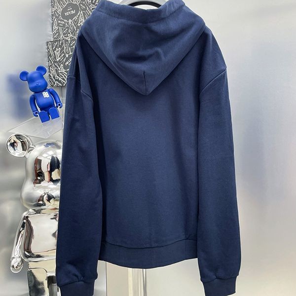 Louis Vuitton Casual Hoodie Replica Monogram Blue vuh92628