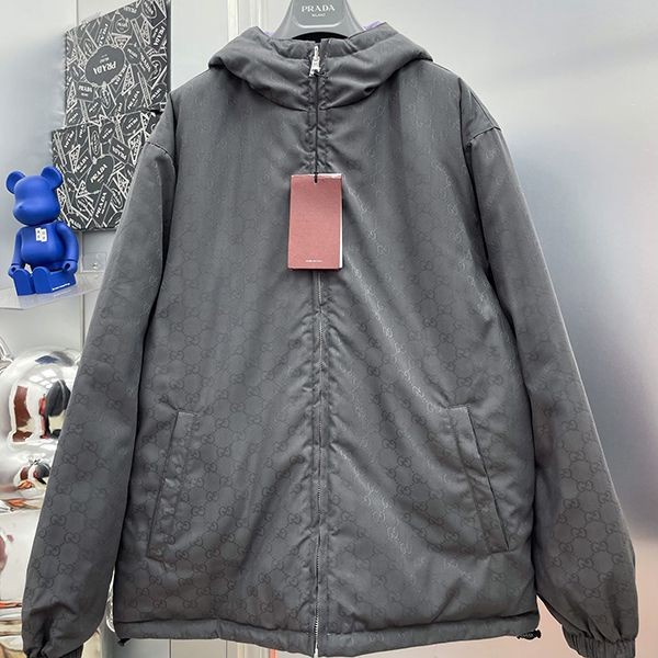 Gucci GG reversible replica nylon jacket gut26162 Gucci GG reversible replica nylon jacket gut26162