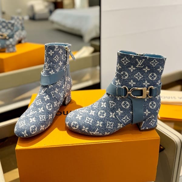 Boutique Louis Vuitton Westside Line Ankle Boots Replica vun31922