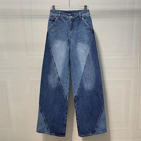 ☆Super popular☆MM6 oversized wide jeans Mac41042