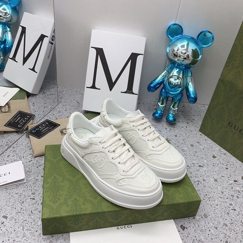 New for Spring: Gucci GG embossed women's sneakers guc69971 New for Spring: Gucci GG embossed women's sneakers guc69971