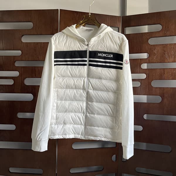 Hard to find Moncler Felpa Aperta Padded Replica Hoodie mob75064