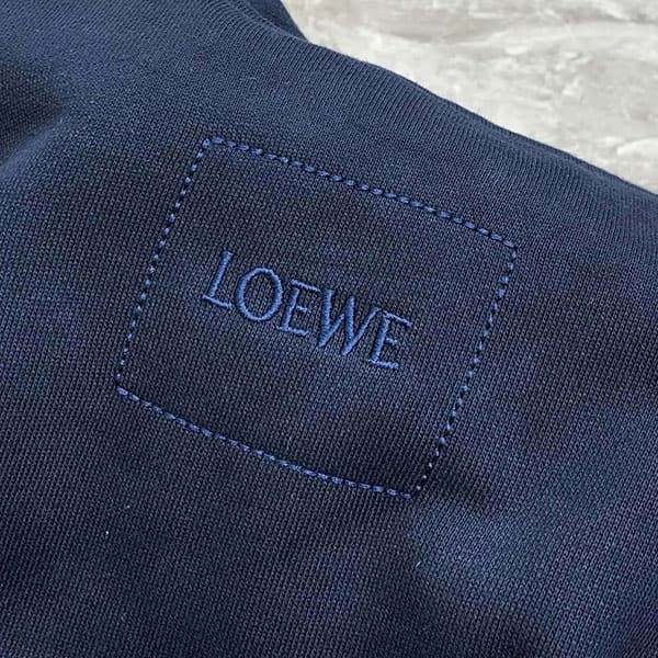 Hard to find fake Loewe zip-up sweatshirt lok49098