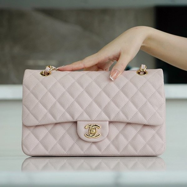 Limited edition Chanel replica caviar skin shoulder bag shd61415