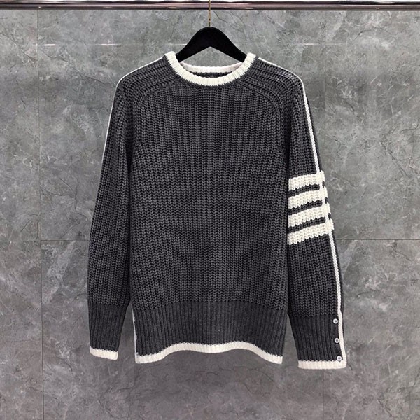 Extremely rare! Thom Browne 4-bar Milano pullover replica top13394 Extremely rare! Thom Browne 4-bar Milano pullover replica top13394