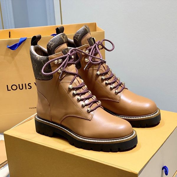 New color ☆ Rare Louis Vuitton short boots replica vuj12390