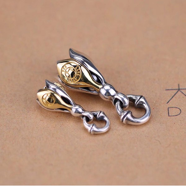 Ron One's Tear Bell Pendant Copy With One 18K Gold Petal 0007