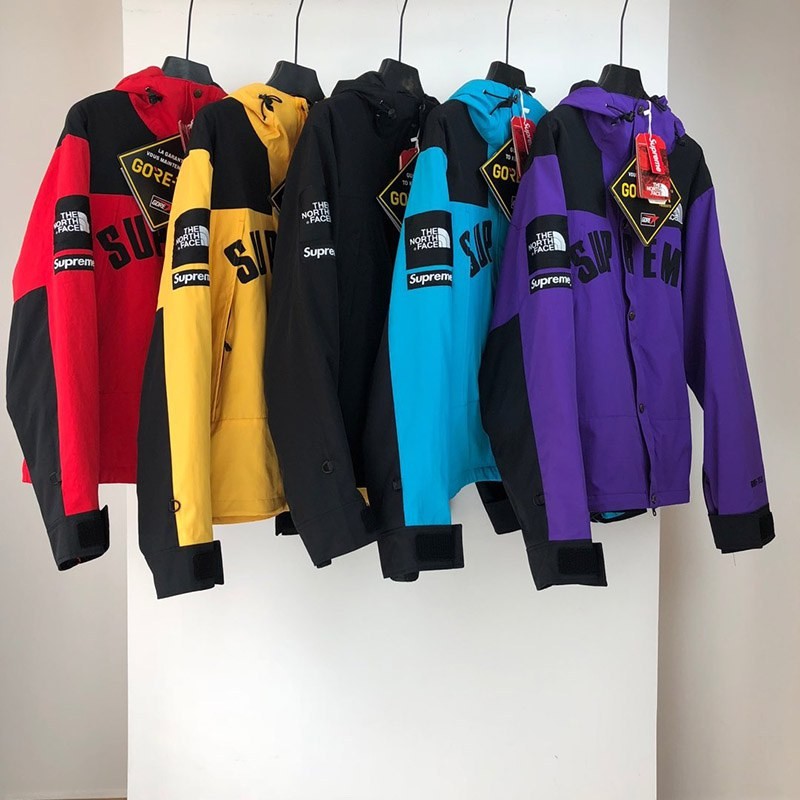 Extremely rare! Supreme x North Face Arc Logo Mountain Parka replica Nok16075 Extremely rare! Supreme x North Face Arc Logo Mountain Parka replica Nok16075