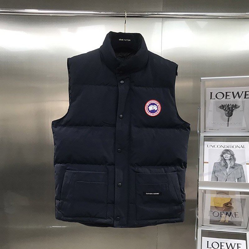 [Immediate Delivery] Canada Goose Men's Down Fake GARSON Vest Cac95098