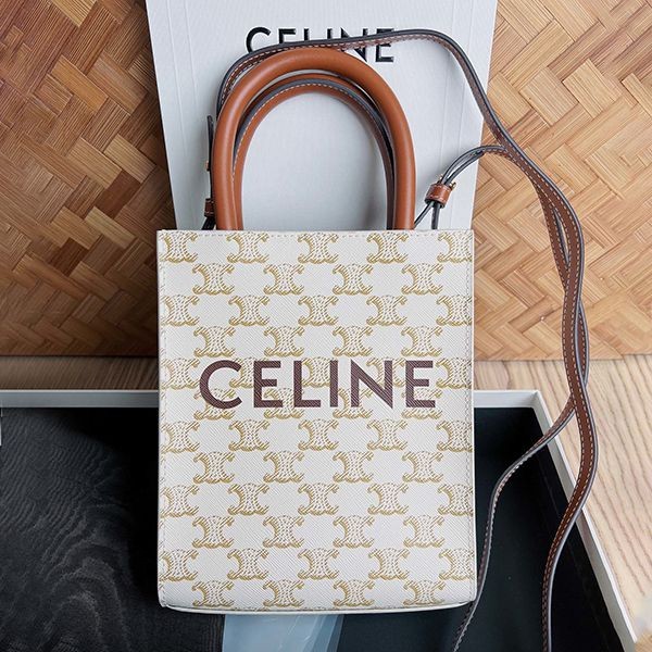 New for Spring/Summer: Celine Vertical Cabas Mini, Replica Triomphe Canvas Ceb62617